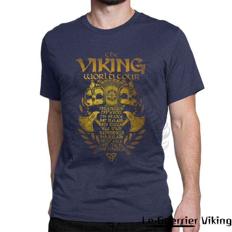 T-shirt Viking world tour Viking Shop