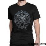 T-shirt loup Lune