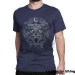 T-shirt loup Lune