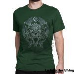 T-shirt loup Lune