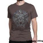 T-shirt loup Lune