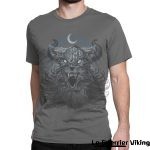 T-shirt loup Lune