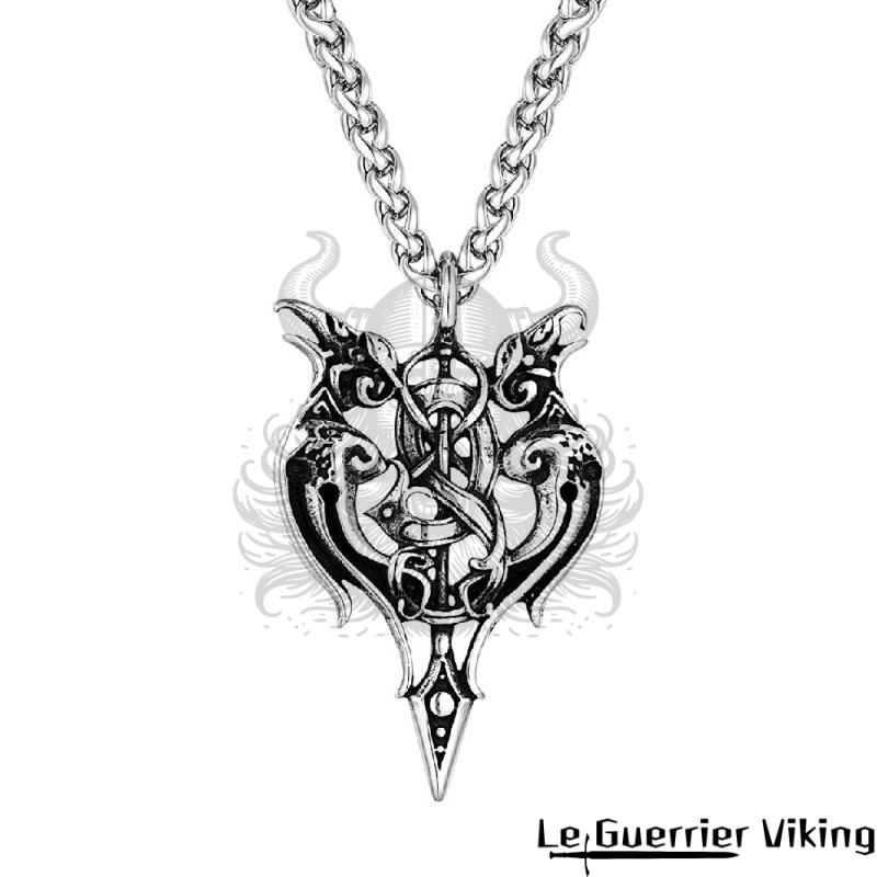 Collier Viking Corbeau D'Odin Viking Shop