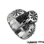 Bague Viking Crâne De Corbeau Viking Shop