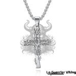 Collier Viking Croix Arbre De Vie