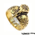 Bague Viking Crâne De Corbeau Viking Shop