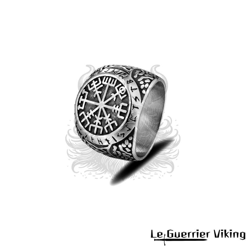 Bague Viking Vegvisir Viking Shop