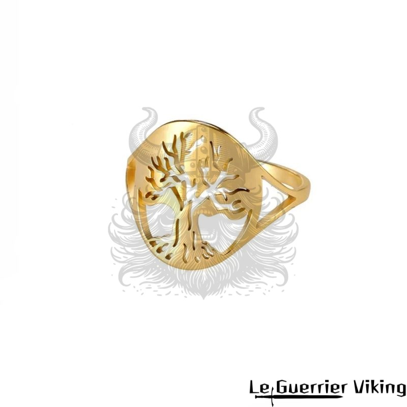 Bague Souffle d'Arbre De Vie