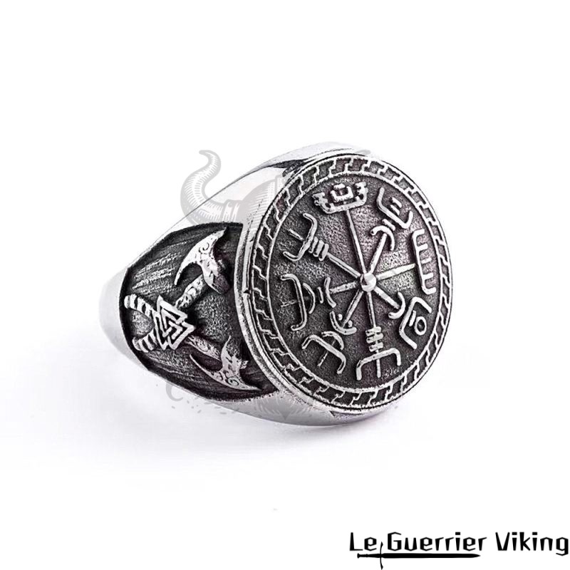 Bague Viking Vegvisir Viking Shop
