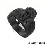 Bague Viking Crâne De Corbeau Viking Shop