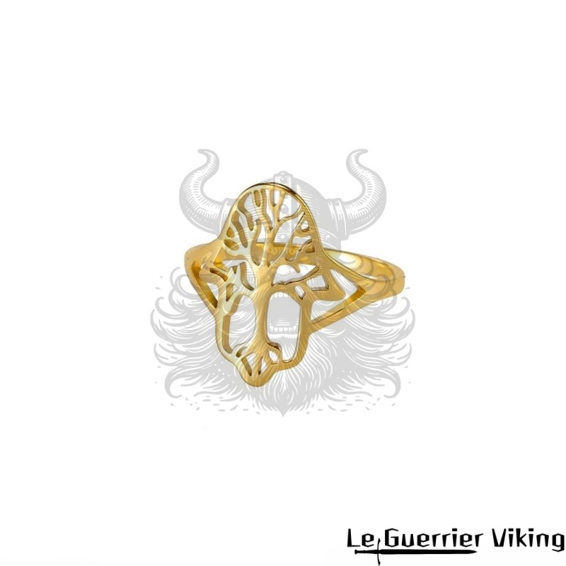 Bague Esquisse d'Arbre De Vie