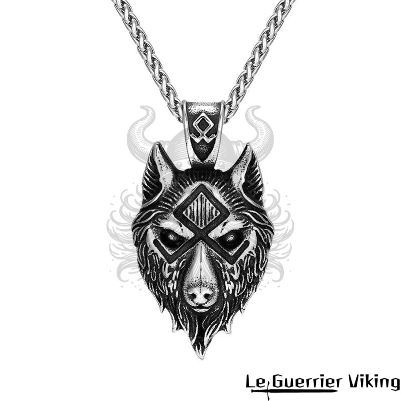 Collier Viking Loup Fenrir Viking Shop