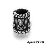 Perle En Acier Rune Mjolnir Viking Shop