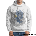 Sweat-shirt à capuche Aigle de sang Viking Shop