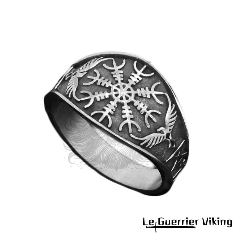 Bague viking corbeau viking Viking Shop