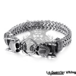 Bracelet viking Crâne d'Odin Viking Shop