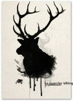 Tableau Cerf Viking Shop