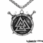 Collier Viking <br>Bouclier Valknut</br> Viking Shop