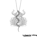 Collier Viking <br>Serpent Jormungand</br> Viking Shop