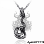 Collier Viking <br>Serpent Jormungand</br> Viking Shop
