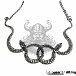 Collier Viking <br>Serpent Jormungand</br> Viking Shop