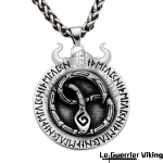 Collier Viking Serpent Et Runes Viking Shop