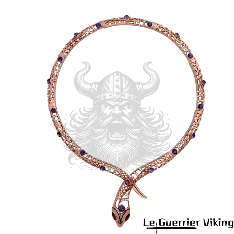 Collier Viking Serpent Jormungand Viking Shop