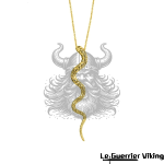 Collier Viking <br>Serpent Jormungand</br> Viking Shop