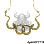 Collier Viking <br>Serpent Jormungand</br> Viking Shop