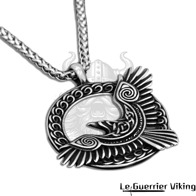 Collier Viking Hugin Viking Shop