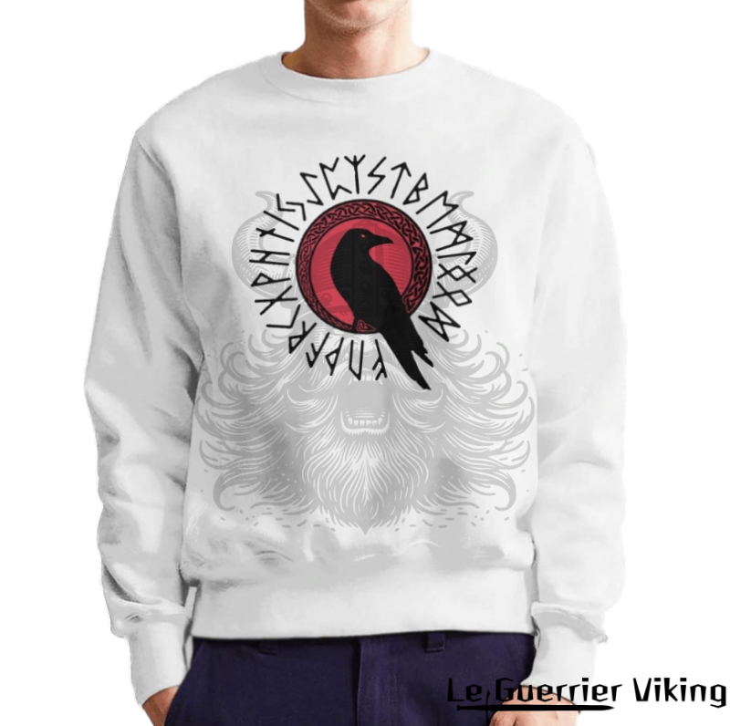 Sweat-shirt Munin Viking Shop