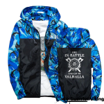Veste Coupe-Vent Viking Mourir dans la bataille Viking Shop