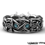 Bague Viking Freki et Geri Viking Shop