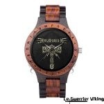 Montre Viking Mjölnir en Bois et Ébène