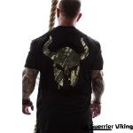 T-shirt musculation Camouflage viking shop