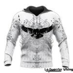 Sweat-shirt Viking Vegvisir & Corbeau Viking Shop