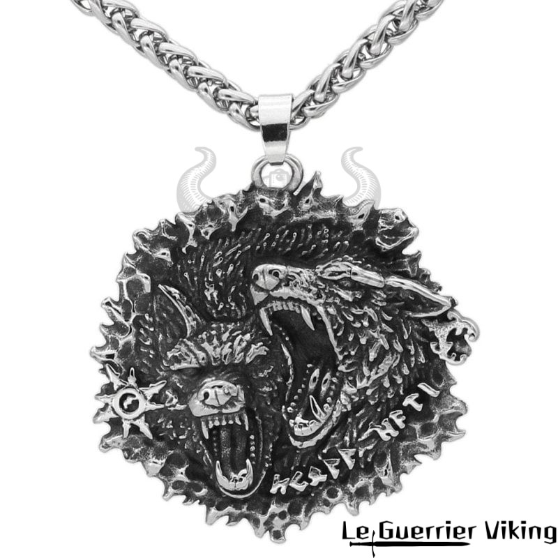 Collier Viking Loup Fenrir Viking Shop