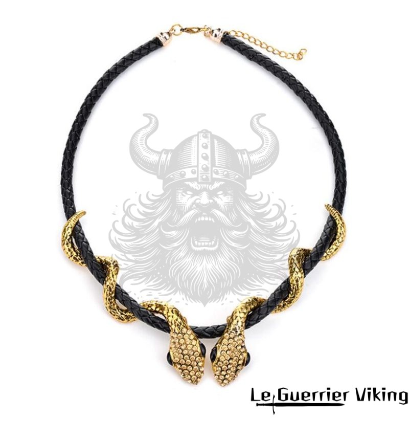 Collier Viking Serpent Jormungand Viking Shop