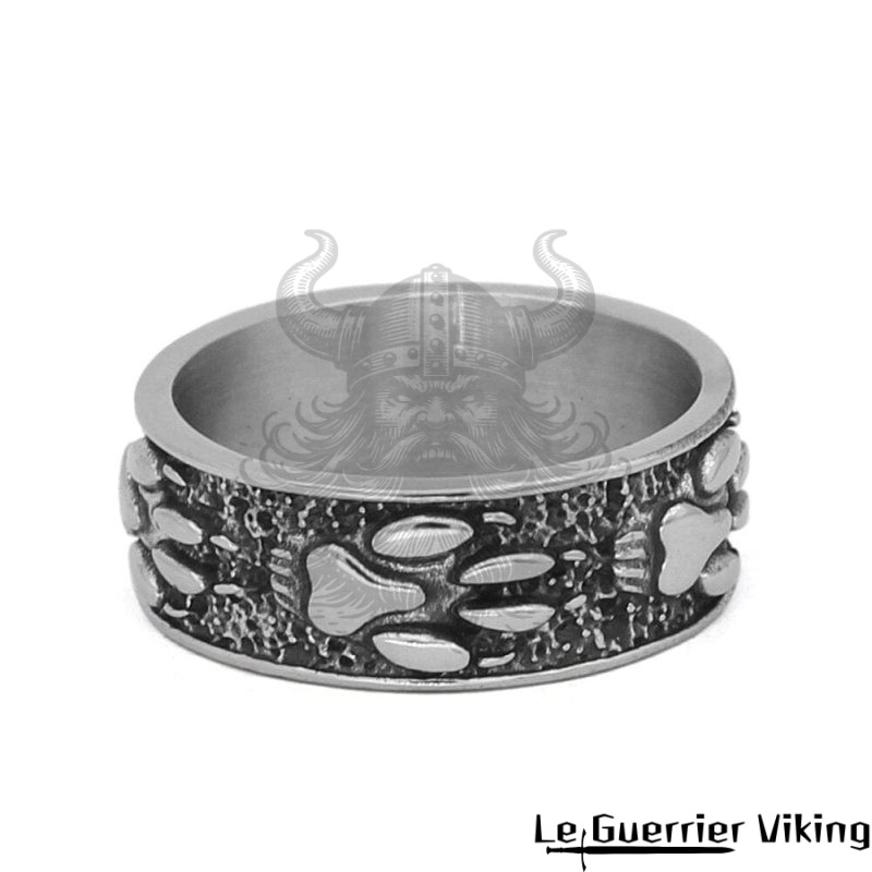 Bague Viking Pattes de Loup Viking Shop