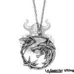 Pendentif Loup Viking - Connexion à l'Esprit Sauvage