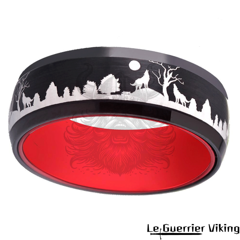 Bague Viking Loup Fenrir Viking Shop