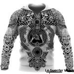 Sweat-shirt Viking Odin & Fenrir Viking Shop