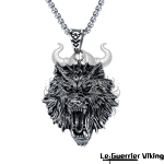 Collier Viking <br>Loup Fenrir</br> Viking Shop