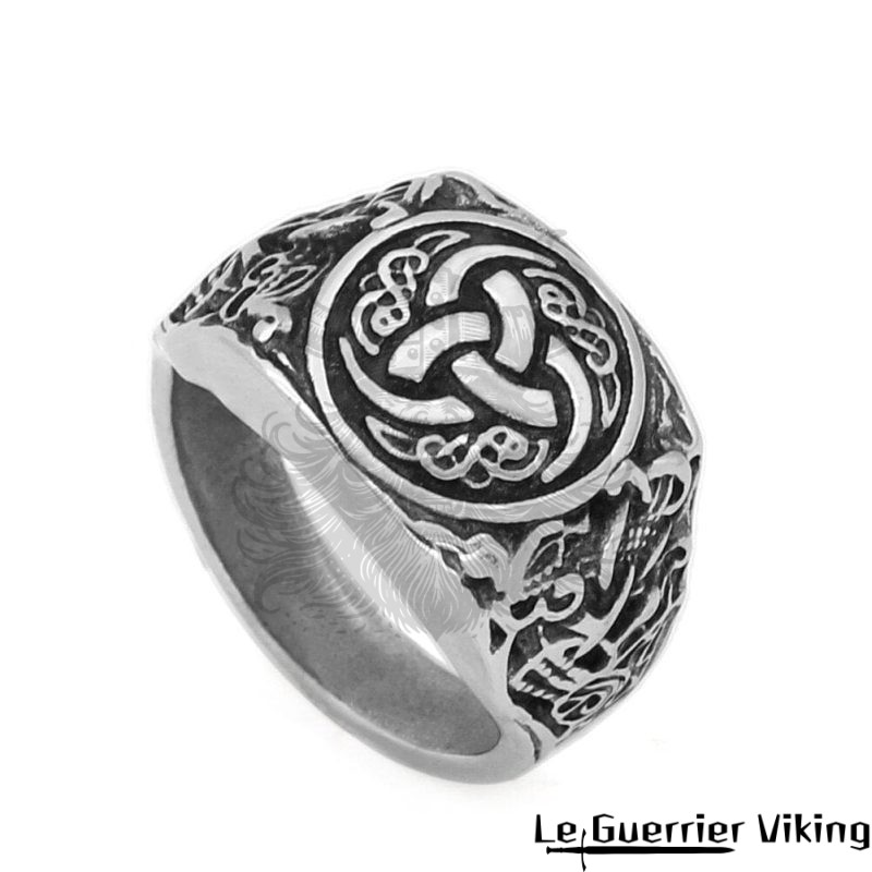 Bague Viking Cornes D'Odin Viking Shop