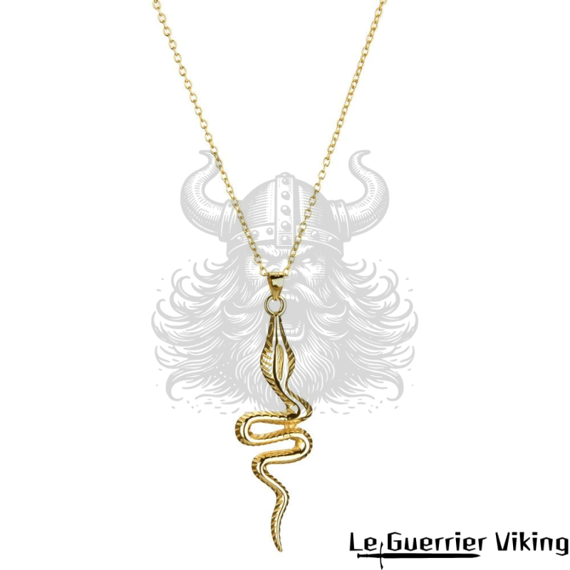 Collier Viking Serpent Jormungand Viking Shop