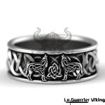 Bague Viking Geri et Freki Viking Shop