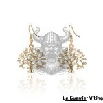Boucles d'Oreilles Arbre De Vie Viking Shop