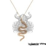 Collier Viking <br>Serpent Jormungand</br> Viking Shop