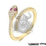 Bague Viking Serpent de Midgard Viking Shop