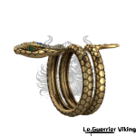 Bague Viking Serpent Jormungand Viking Shop